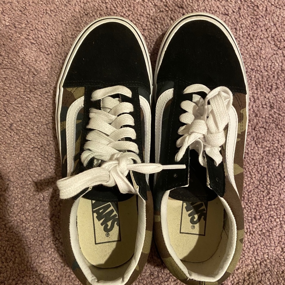 Camo Van Sneakers